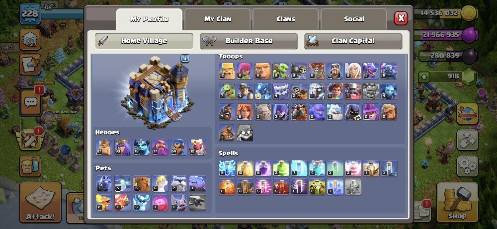 Clash of Clans Town Hall 18 - 5
