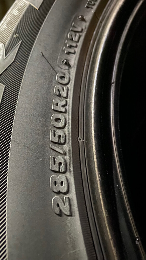 285/50/20.Bridgestone brand - 6