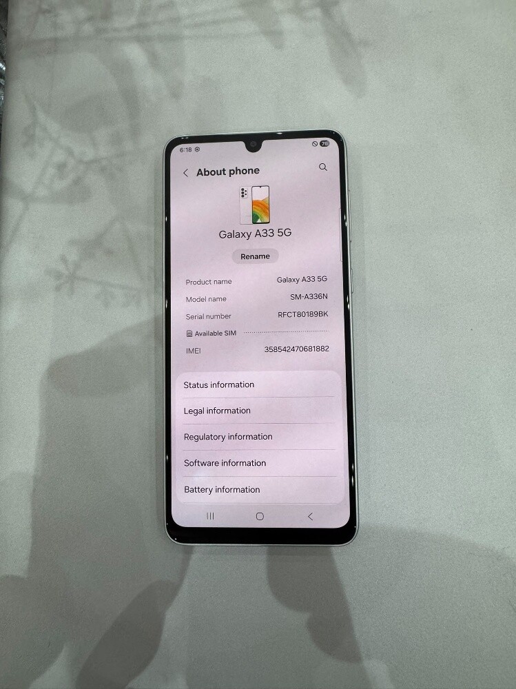 Samsung galaxy A33 128GB original - 8