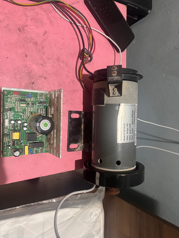 2.5HP 180V DC Treadmill Motor + Mat - 2
