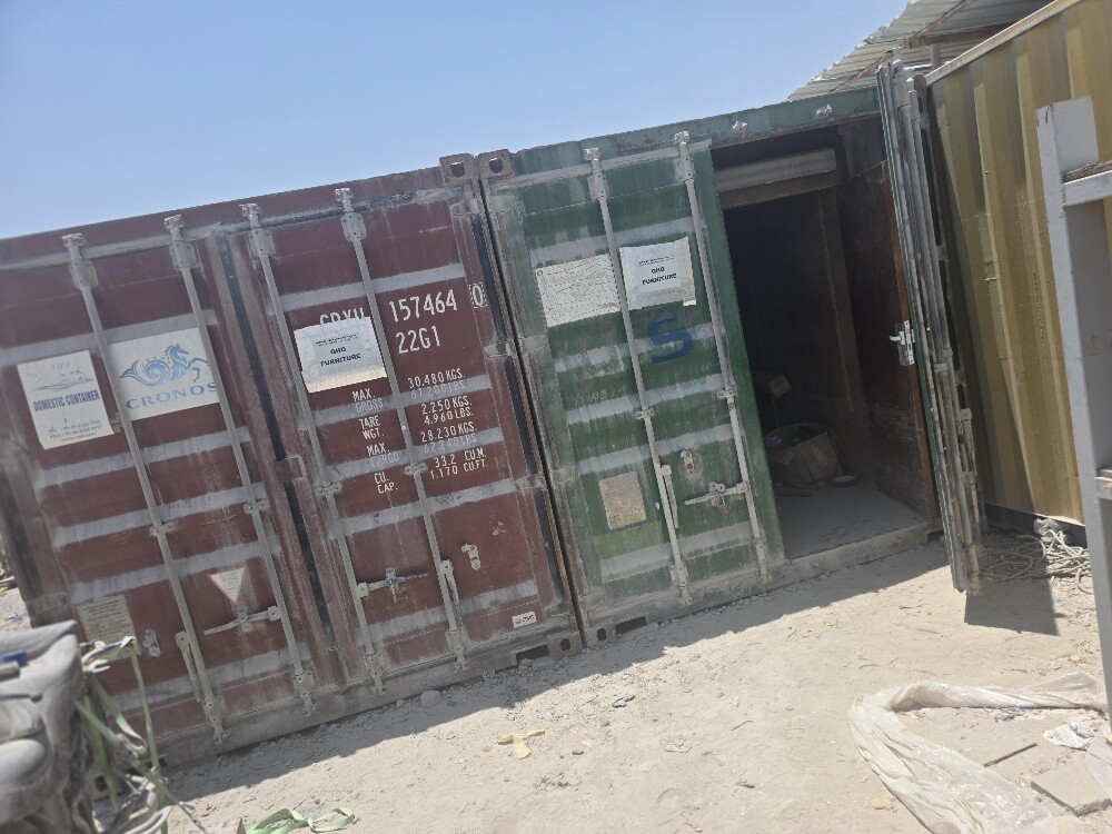 container & Cabins available - 3