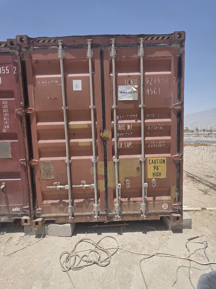 container & Cabins available - 6
