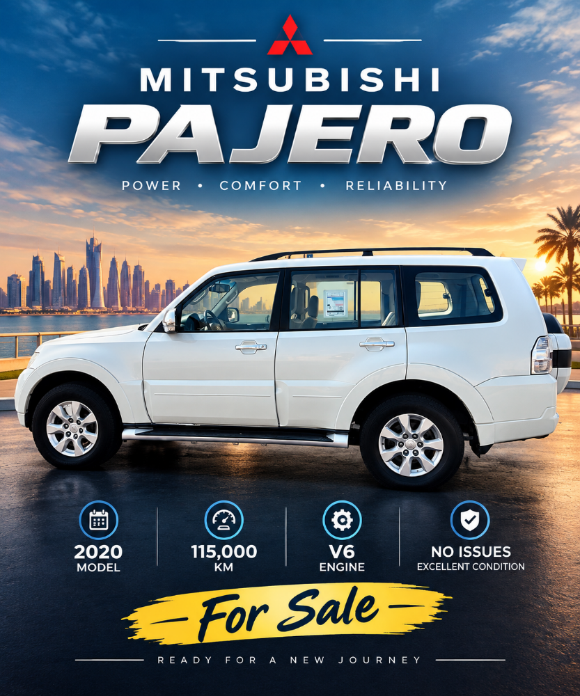 URGENT SALE–MITSUBISHI PAJERO 2020 - 3