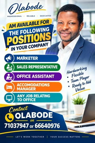 Position for the above Positions - 1