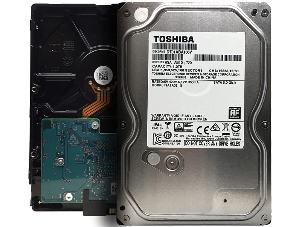 Toshiba 2TB surveillance harddisk - 1