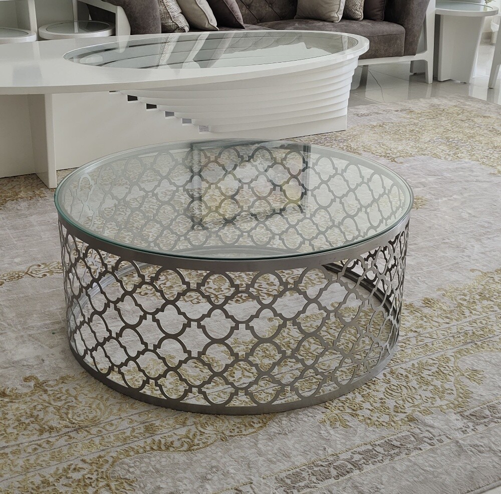 Modern Round Coffee Table for Sale! - 4