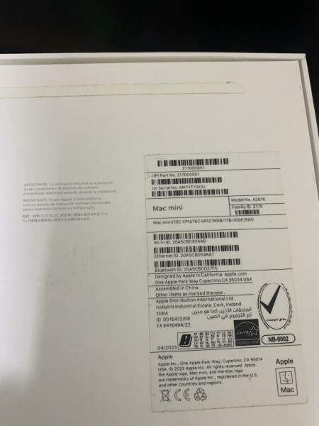 Apple Mac mini M2 Pro 1 tb ssd - 4