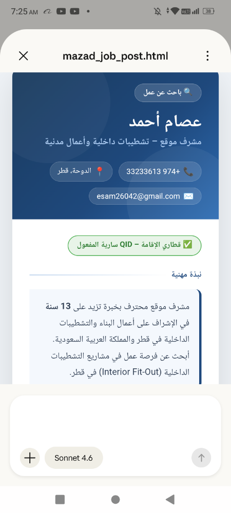 مشرف هندسي. ومندوب خدمات حكوميه - 2