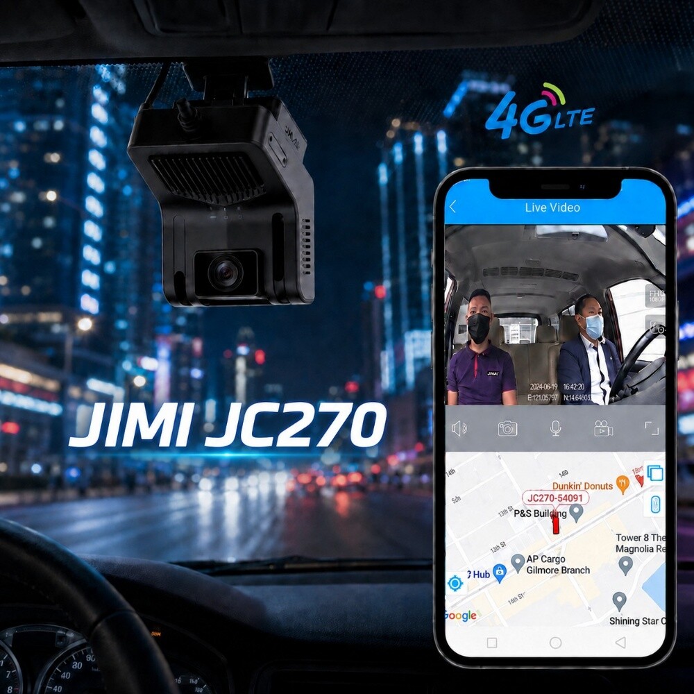 jc270 Best 4G Car camera with audio - 1