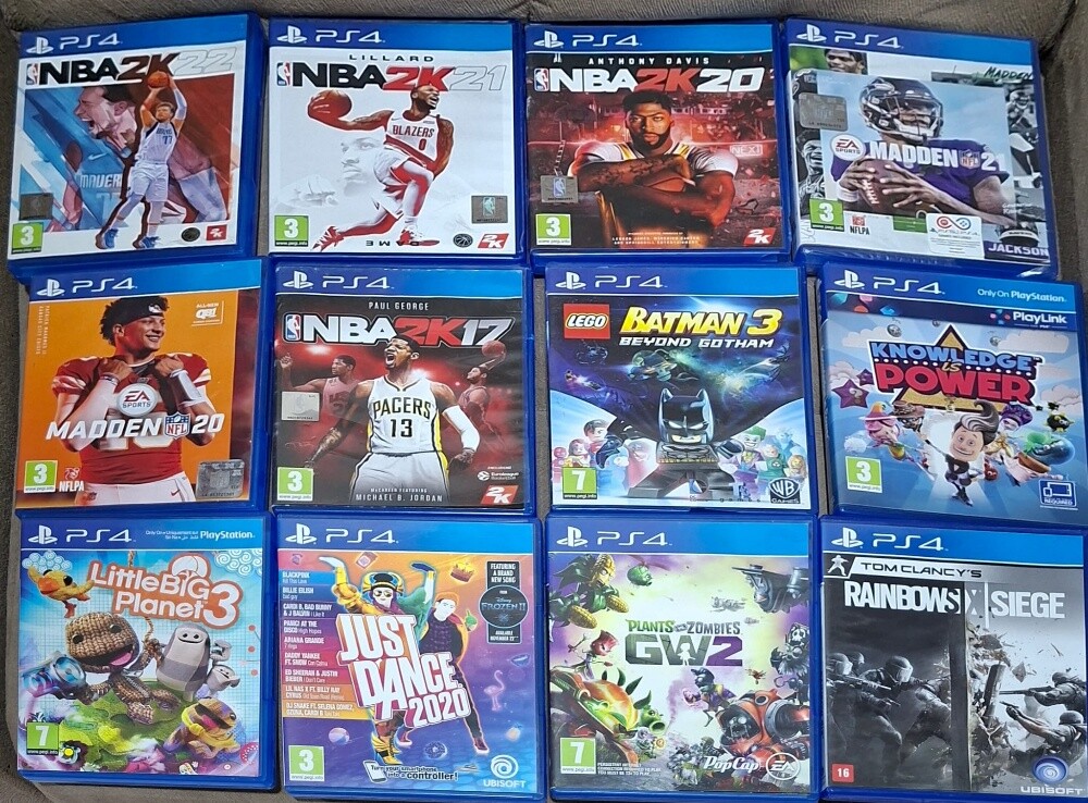PS4 Original Games for Sale. - 2