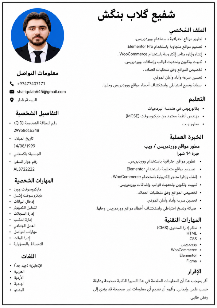 مطور ووردبريس - 1
