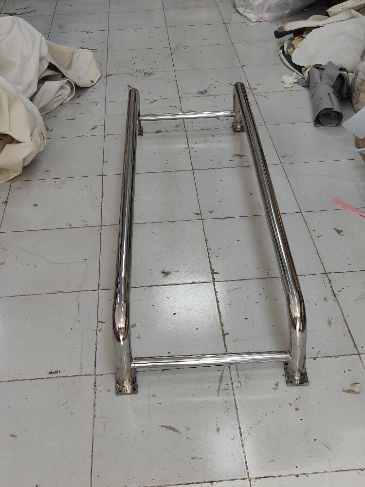 stainless steel ralling roof work - 5