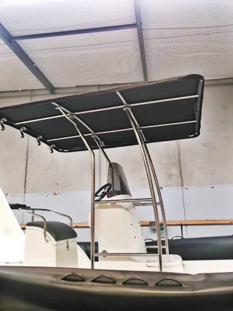 stainless steel ralling roof work - 2