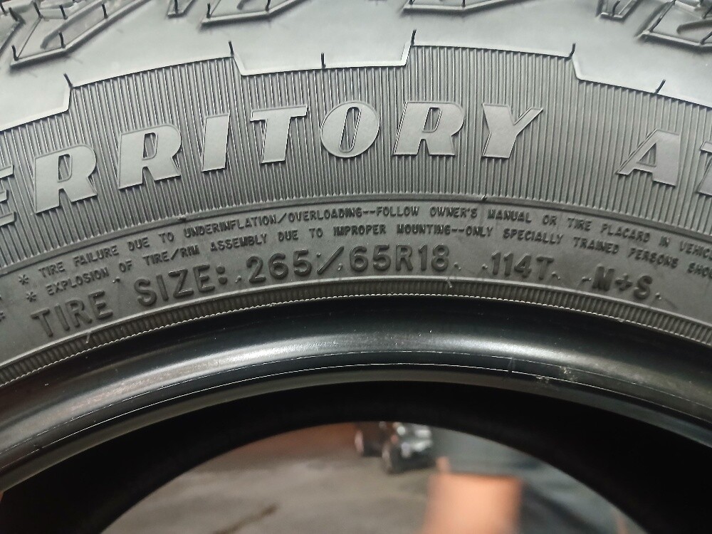265/65/R18.Goodyear brand - 3