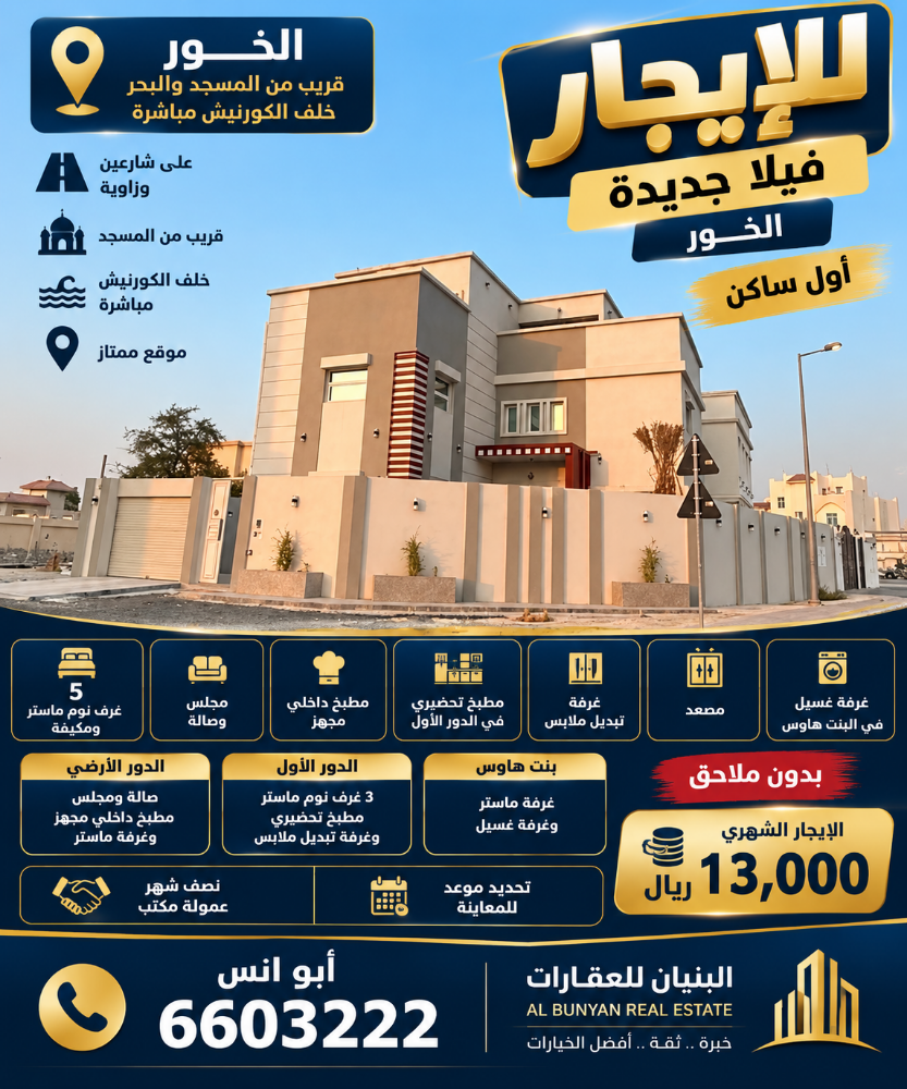 For Rent: Brand New Villa in Al Kho - 1