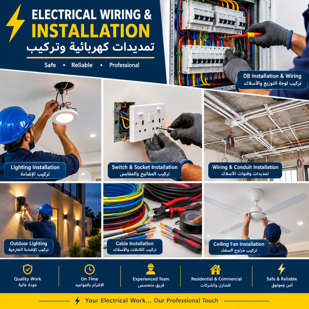 خدمات كهربائية احترافية - 1