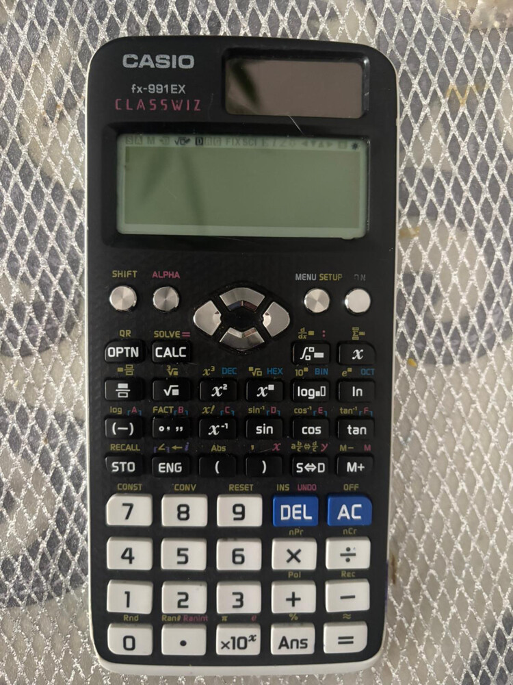 Casio calculator advanced - 1