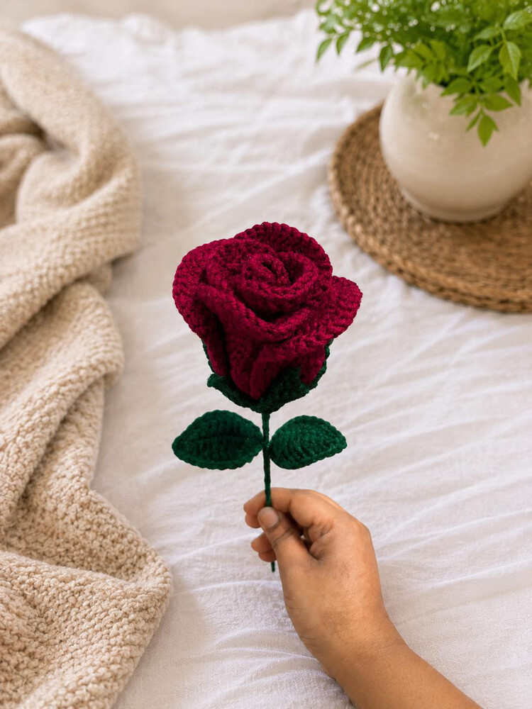 crochet flower - 4