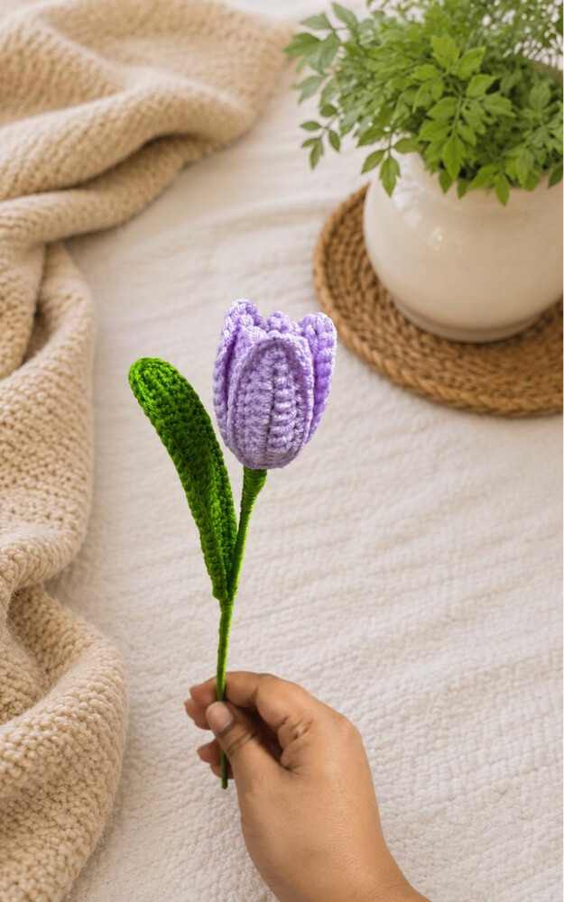 crochet flower - 2