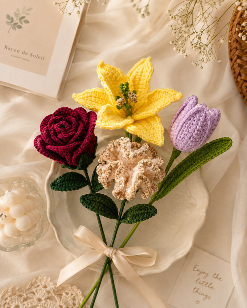 crochet flower - 1
