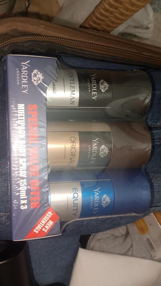 NEw Yardley London Men's Body Spray - 1