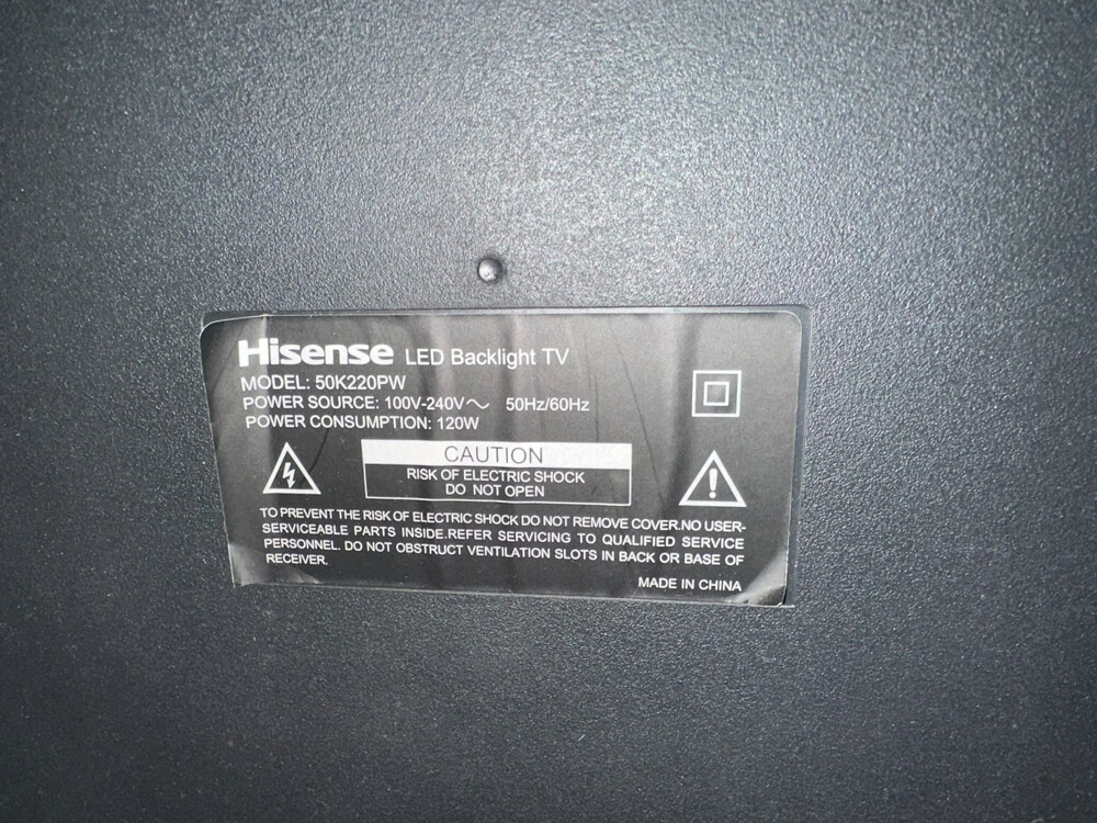 Hisense 50 inches - 3