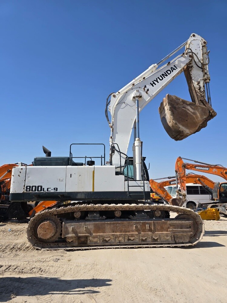 80T huyndai excavator - 2