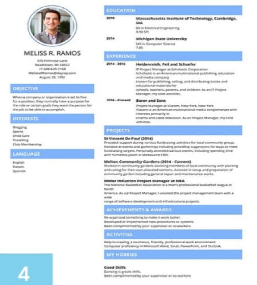 Professional CV Maker - 1