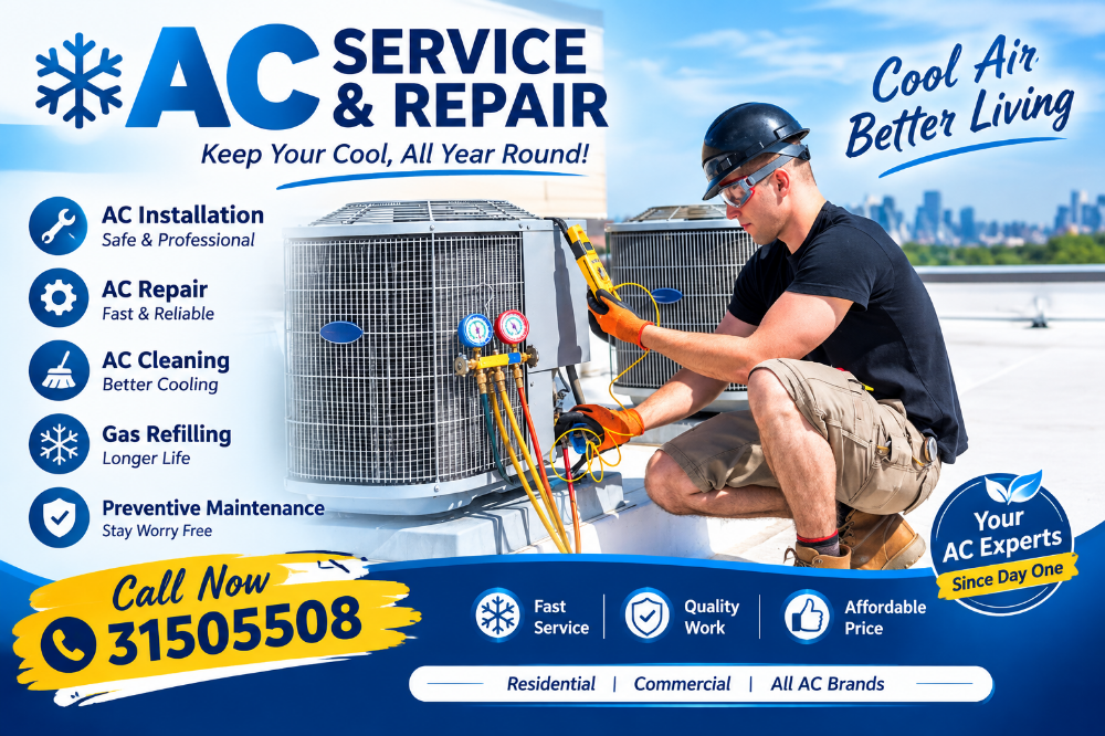 Qatar AC service and repair - 1