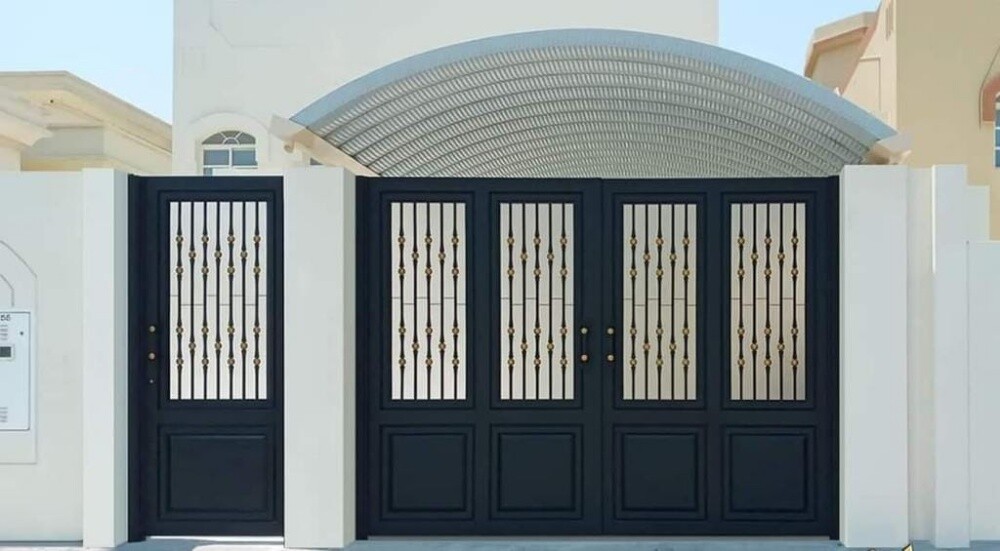 Custom steel Doors and Farms - 30