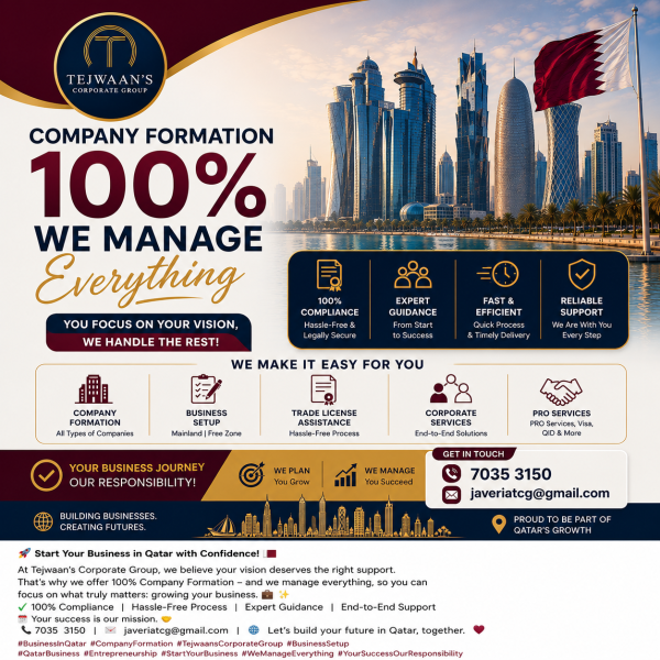 Start Your Business in Qatar - 1