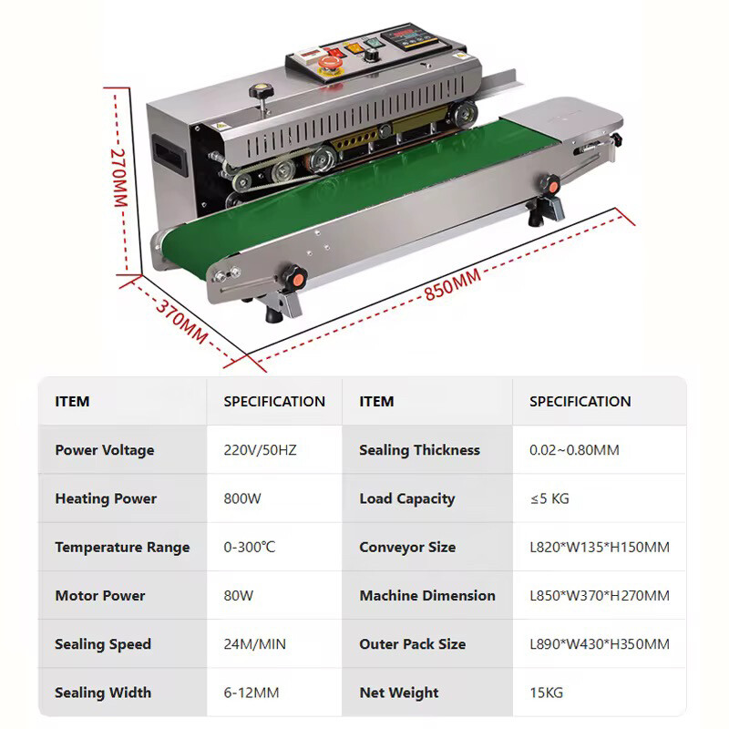 semi automatic thermal packaging - 1