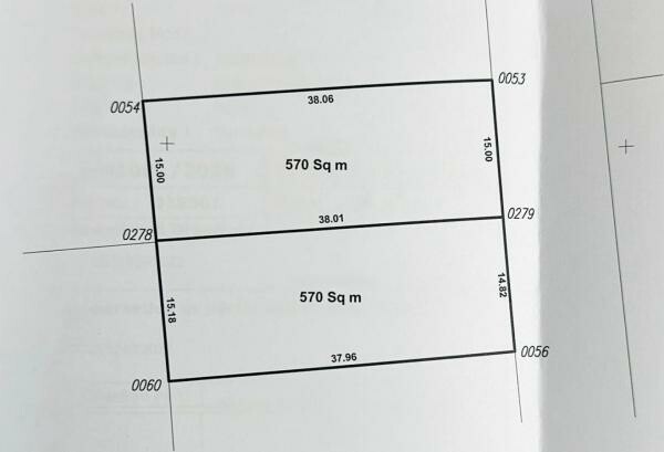 PRIME 570 SQM LAND | PRIME LOCATION - 2