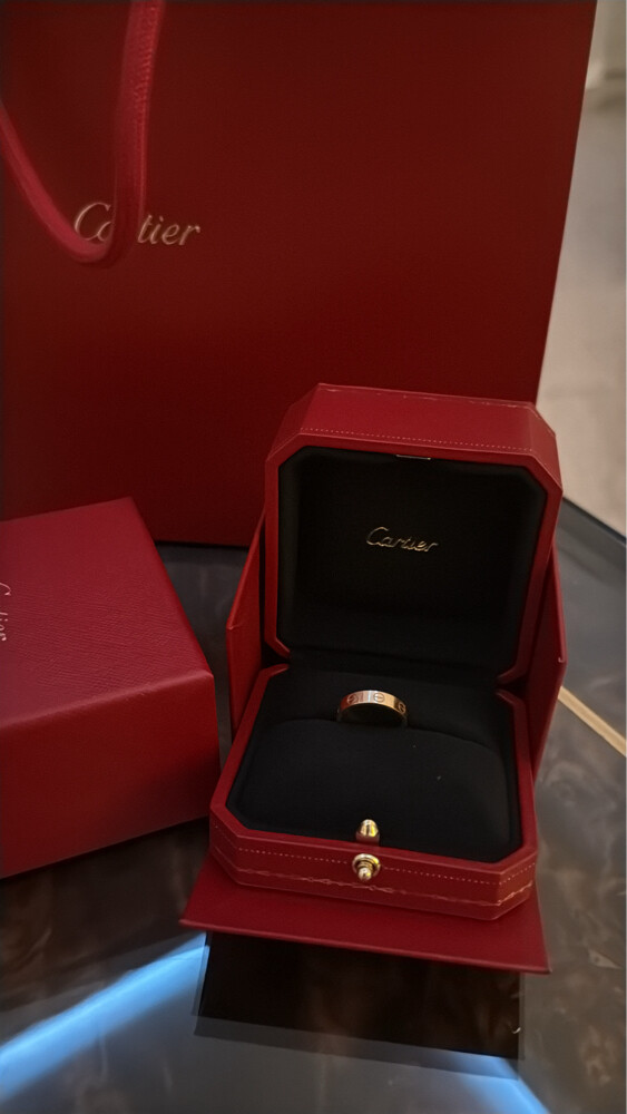 cartier ring mini love size 49 - 1