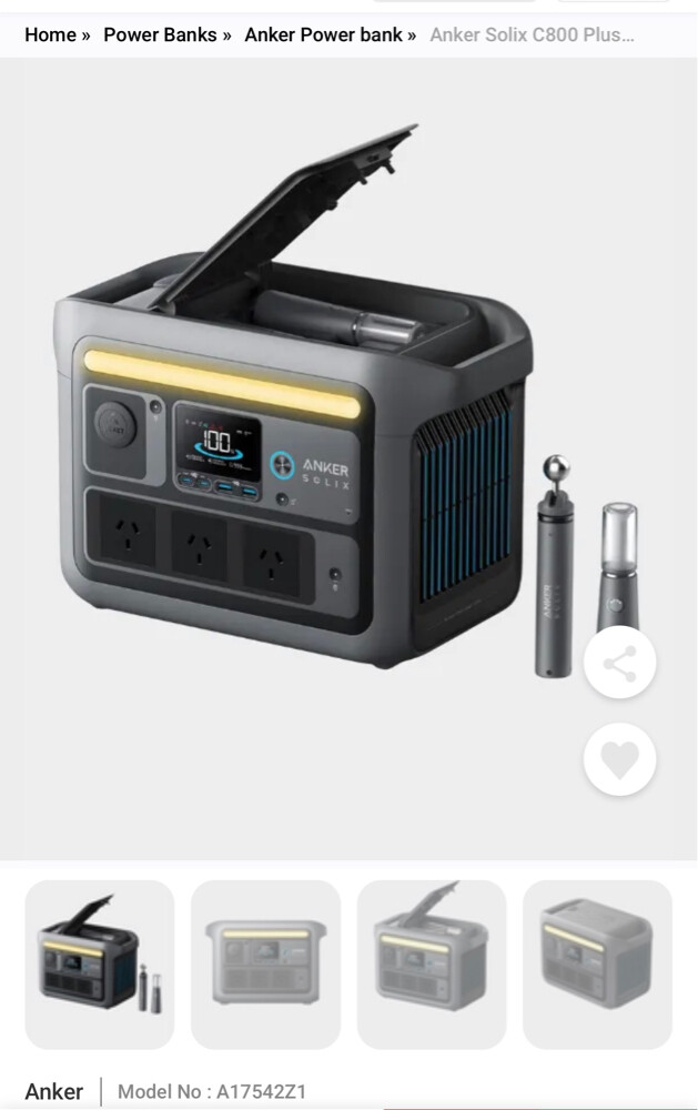  Anker SOLIX C800 plus - 8