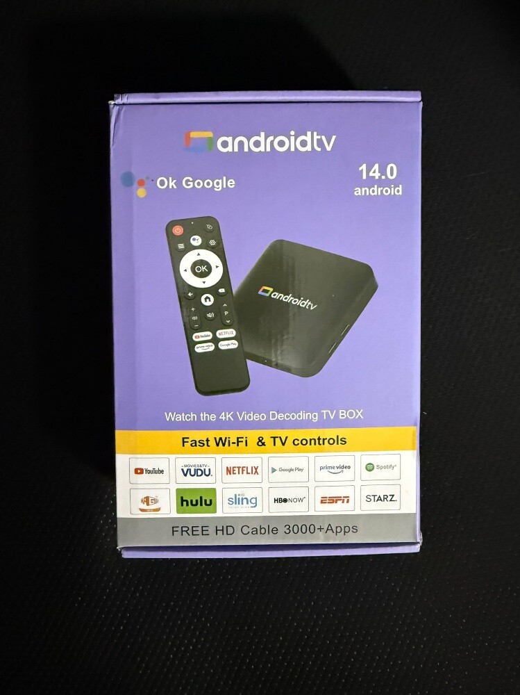 android tv box new sealed - 1