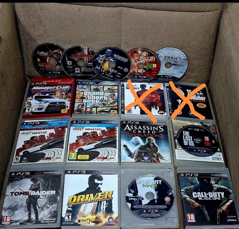 Ps3 CD games working good - 1