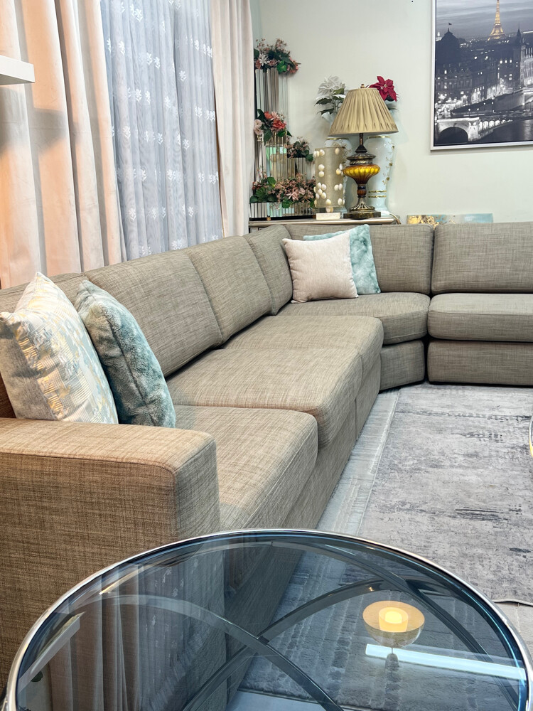Big L shape sofa From home canter - 4