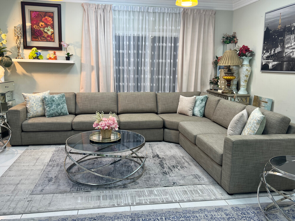 Big L shape sofa From home canter - 6