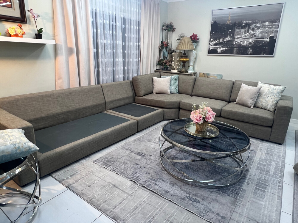 Big L shape sofa From home canter - 3