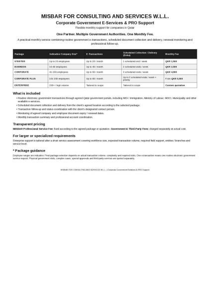 MISBAR FOR CONSULTING AND SERVICES - 6