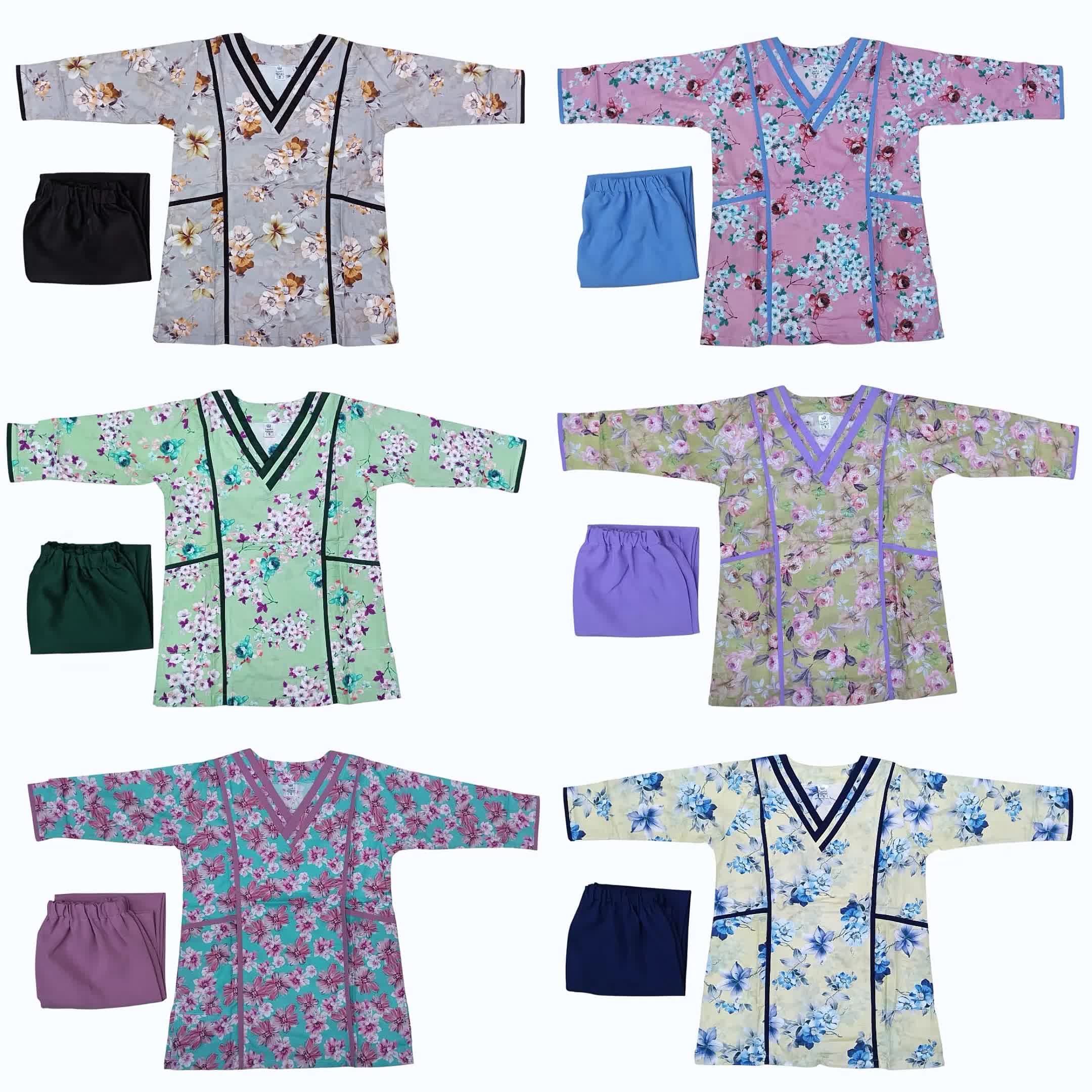Cotton uniform plain uniform - 1
