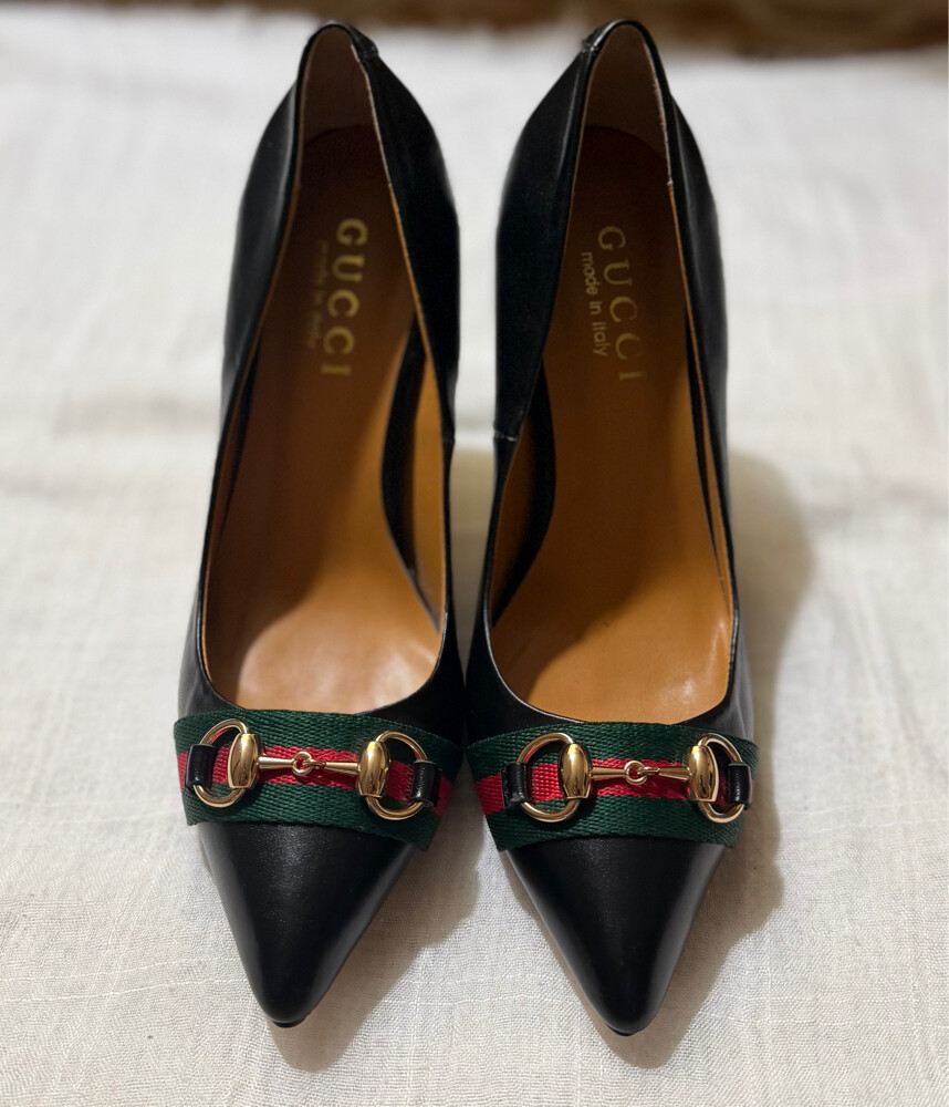 GUCCI HEELS ORIGNAL - 4