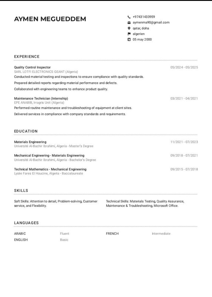 looking for a job - 1