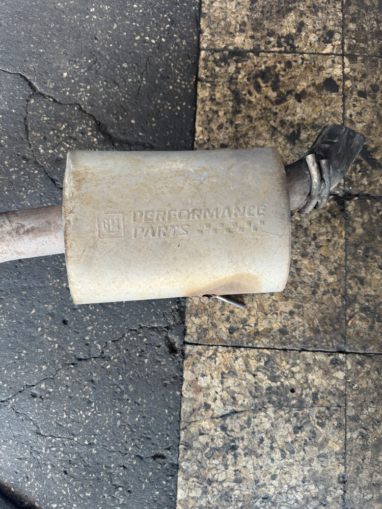 gm performance muffler - 1