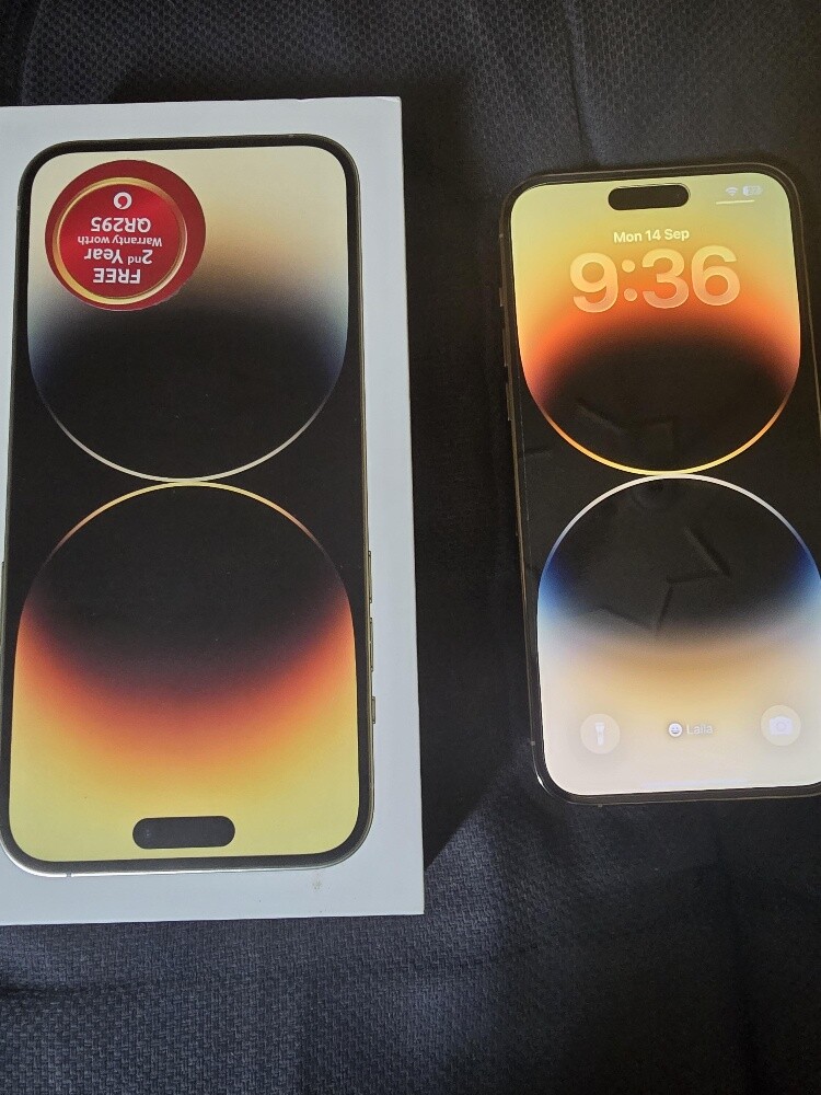 iPhone 14 Pro Max Gold+airpods - 2
