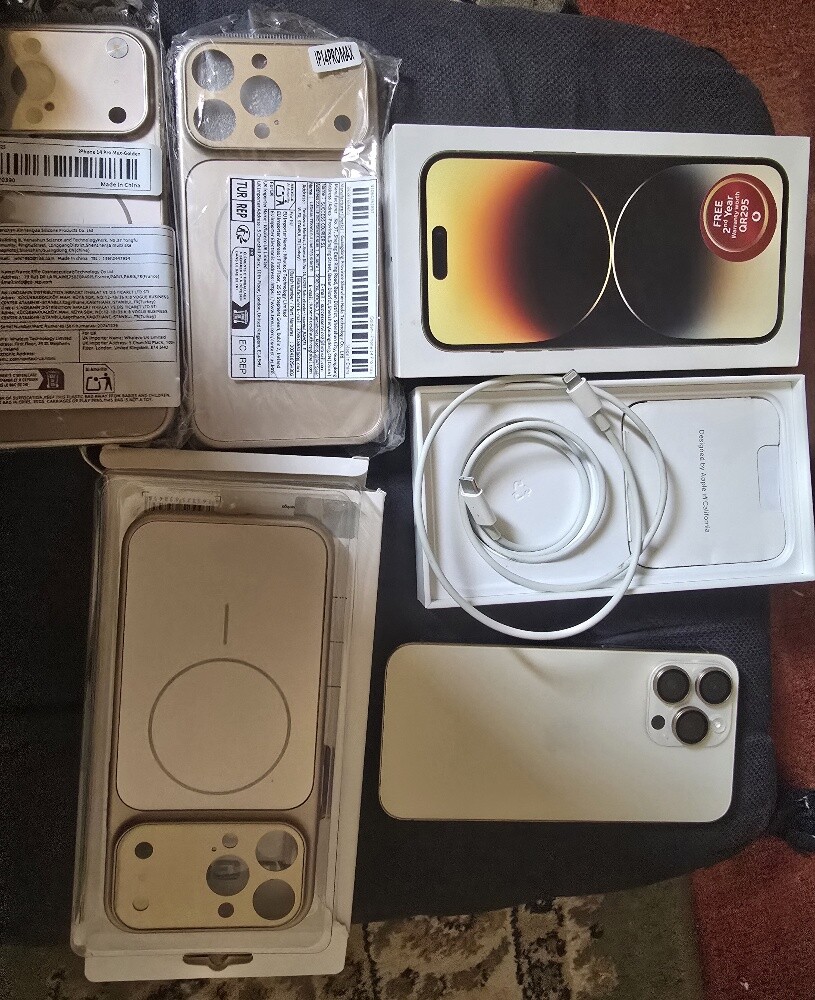 iPhone 14 Pro Max Gold+airpods - 4