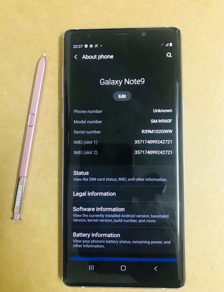 Samsung Galaxy note9 512GB /8Gb - 2