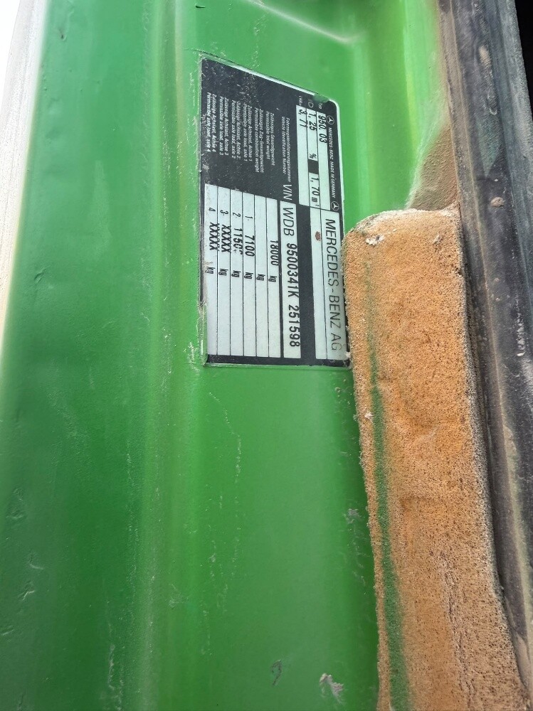 actros 1999 model 6 wheel sale - 3
