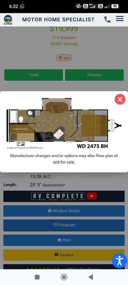 trailer cabin travel Room - 20